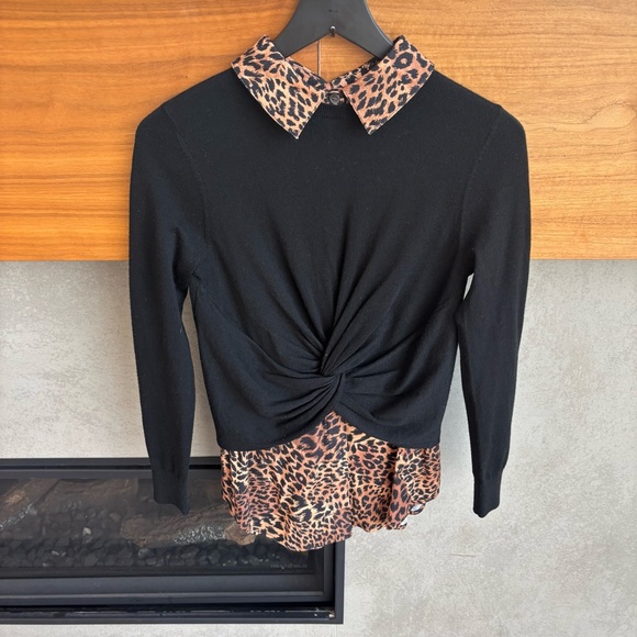 Veronica Beard Phebe Mixed Media
Top in Black, Size XS - Picture 4 of 14